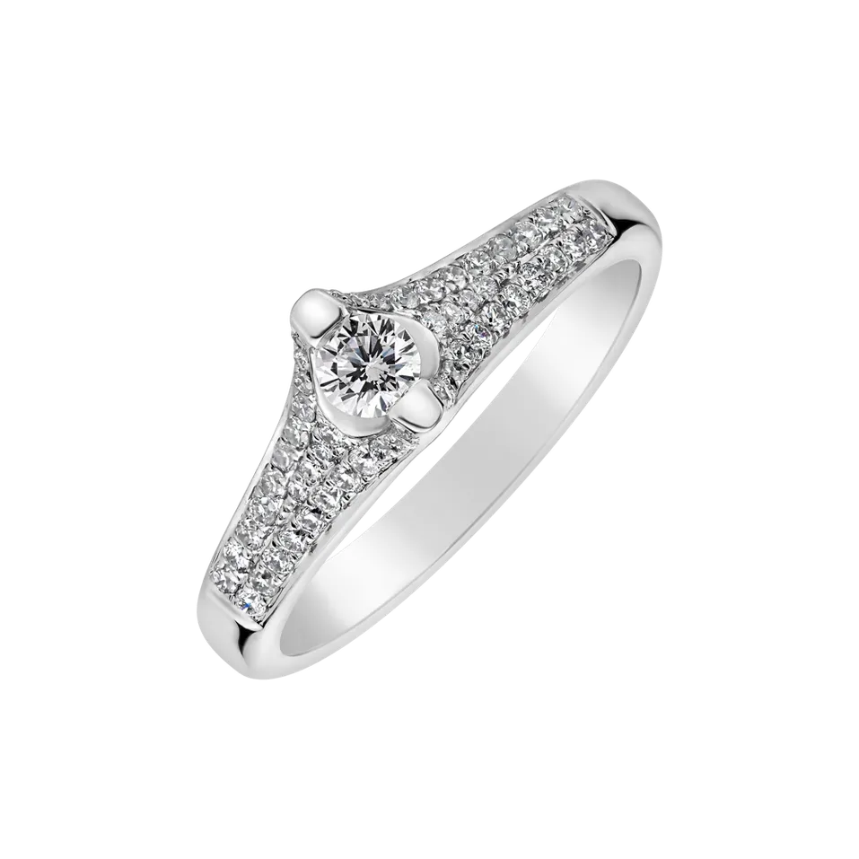 Prsteň s diamantmi Posh Highness