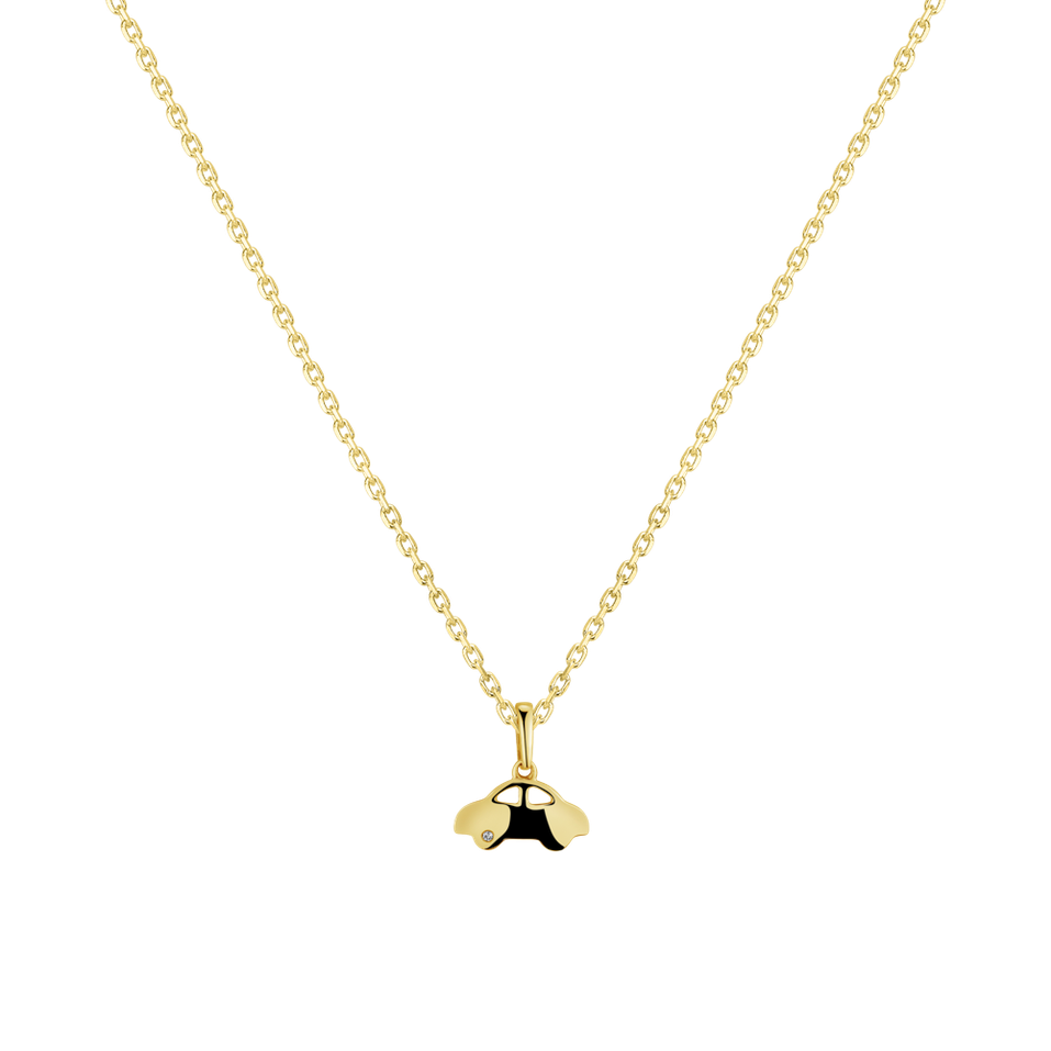 Dětský Přívěsok s diamantom Baby Boy Marvel