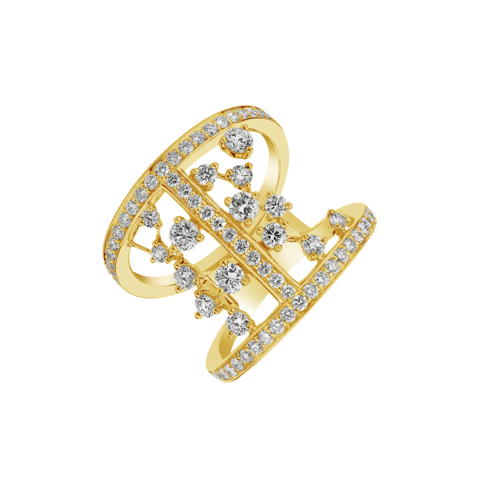 Prsteň s diamantmi Goddess Symphony