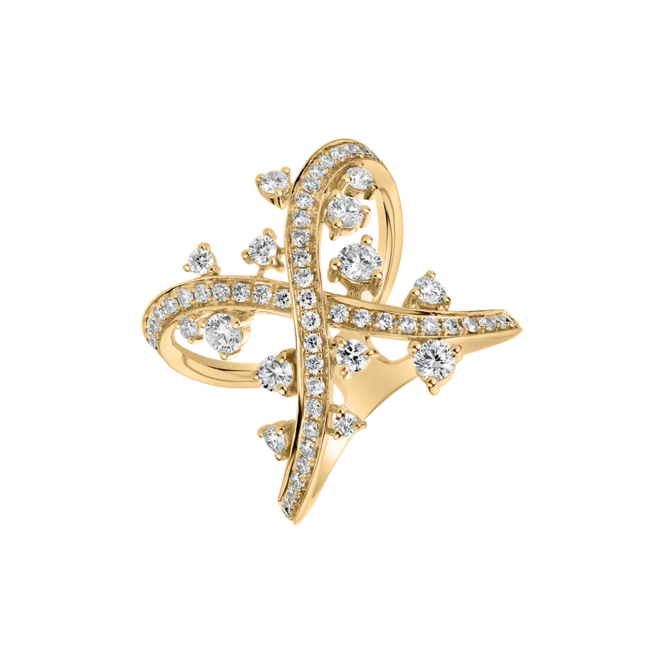 Prsteň s diamantmi Goddess Romance