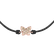 Náramok so šnúrkou a hnedými diamantmi Magic Butterfly2