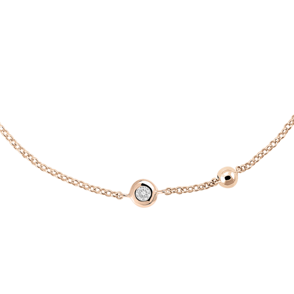 Náramok s diamantom Sky Message