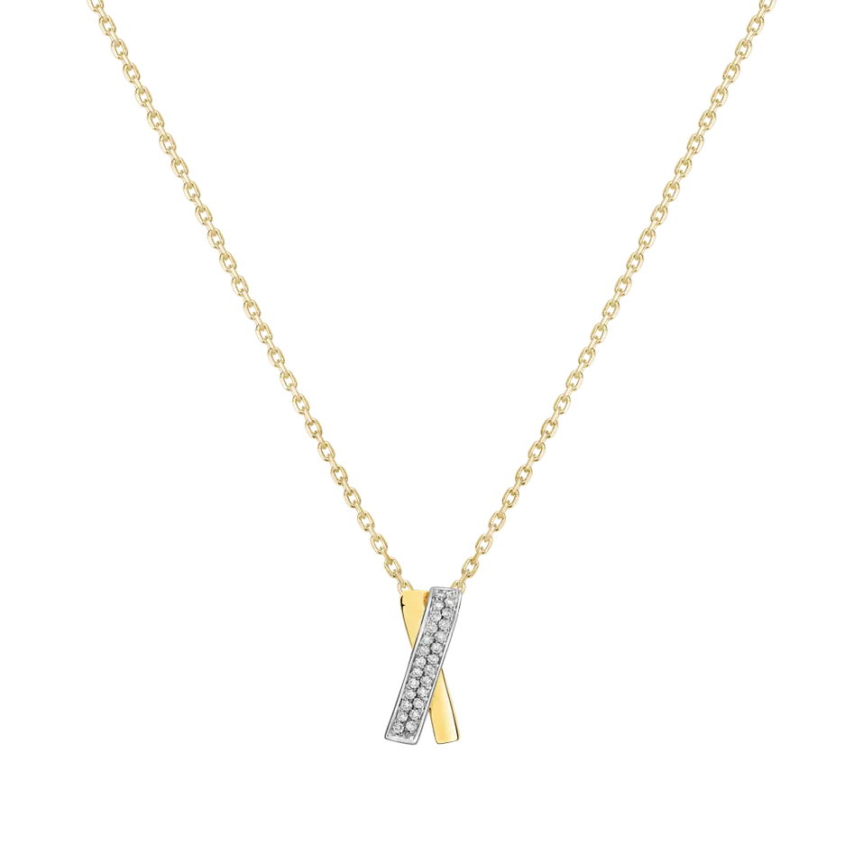 Přívěsok s diamantmi Delicate Vesper