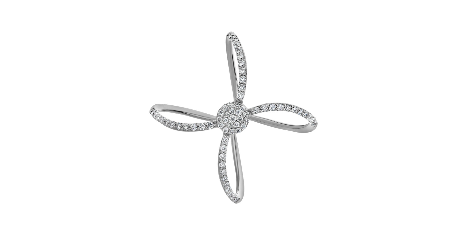 Prsteň s diamantmi Lustrous Charm