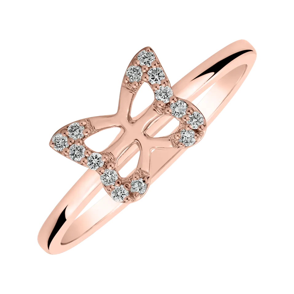 Prsteň s diamantmi Gorgeous Gem