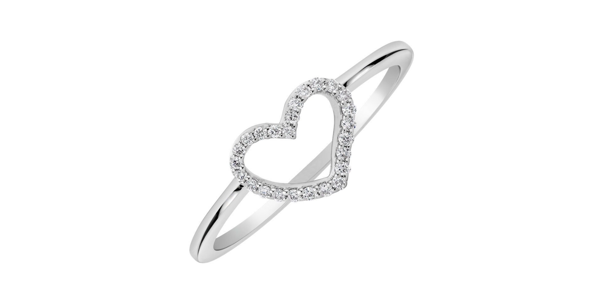 Prsteň s diamantmi Wild Heart