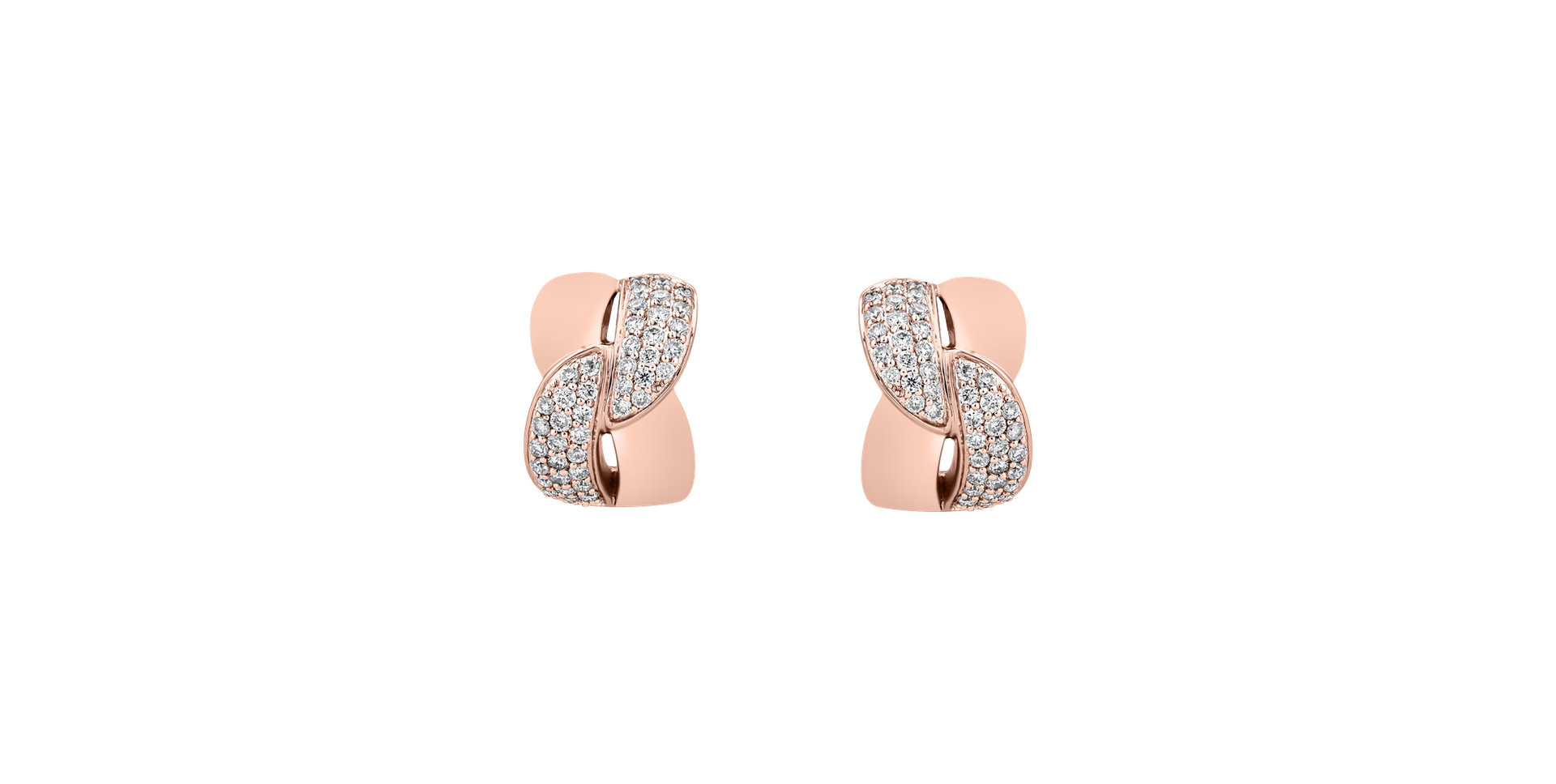 Náušnice s diamantmi Orion Treasure
