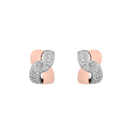 Náušnice s diamantmi Orion Treasure