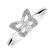 Prsteň s diamantmi Butterfly Constellation2