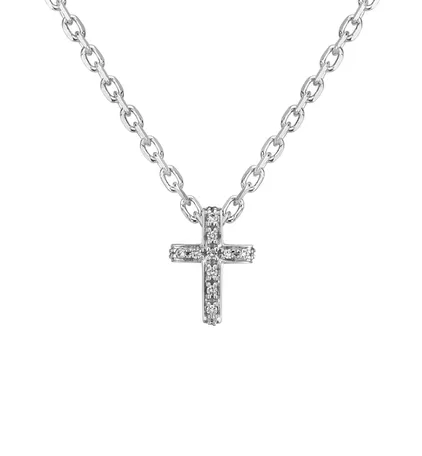 Prívesok s diamantmi Luxury Cross
