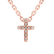 Prívesok s diamantmi Luxury Cross2