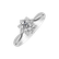 Prsteň s diamantmi Frozen Beauty2