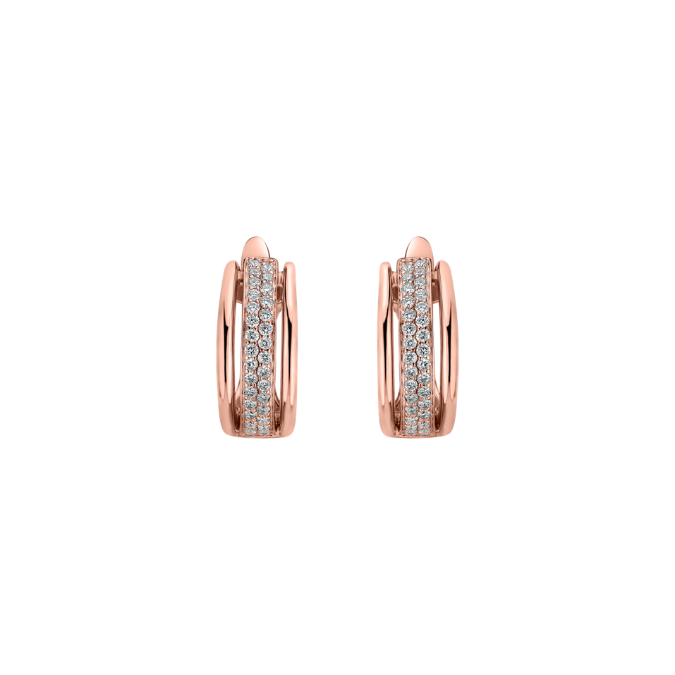 Náušnice s diamantmi Daylight Glory