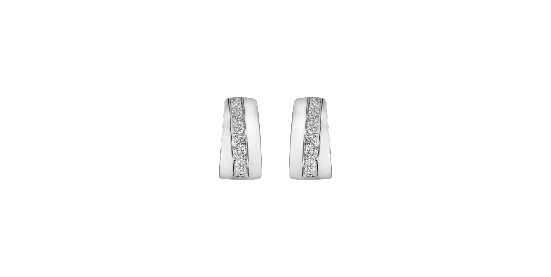 Náušnice s diamantmi Sparkling Dew