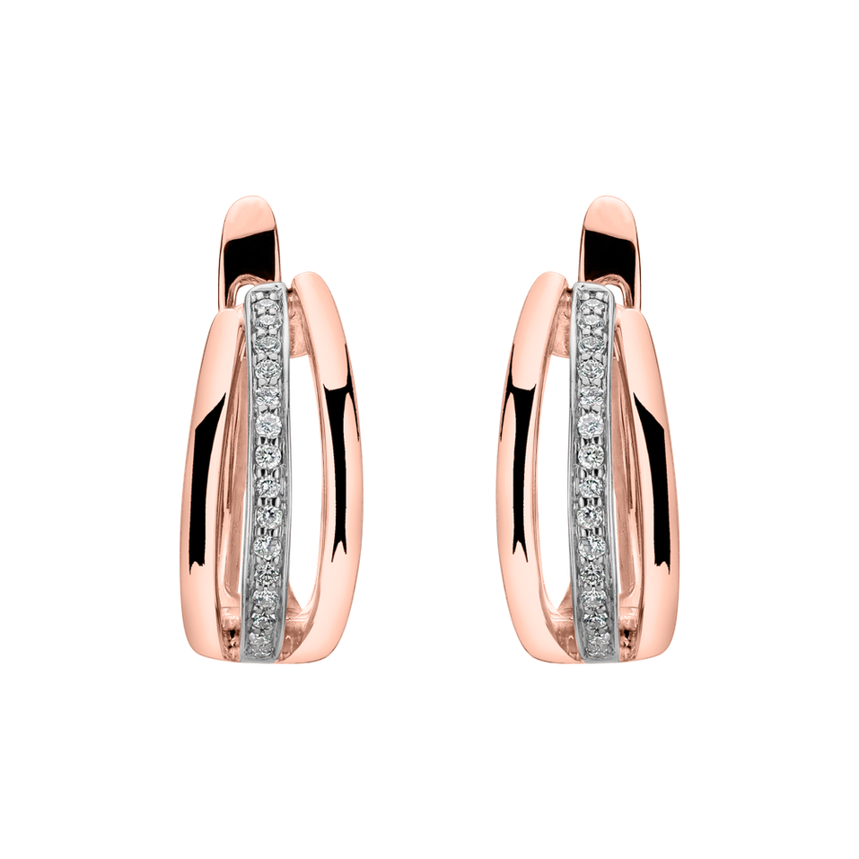 Náušnice s diamantmi Vanessa