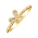 Prsteň s diamantmi Butterfly2