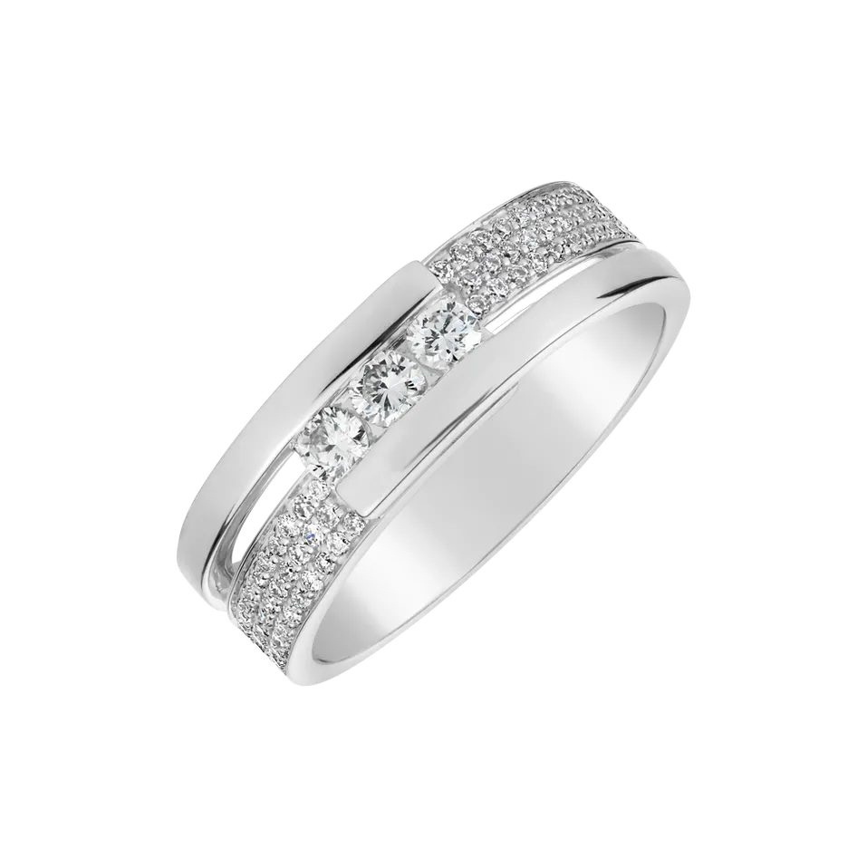 Prsteň s diamantmi Diamond Message
