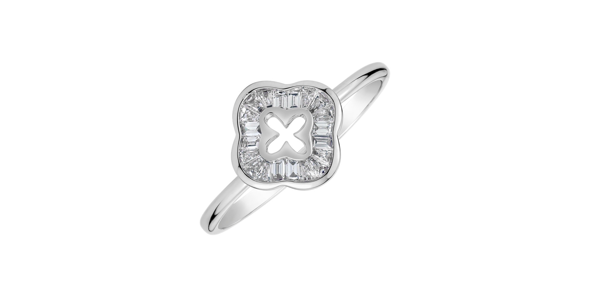 Prsteň s diamantmi Galio