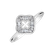 Prsteň s diamantmi Galio2