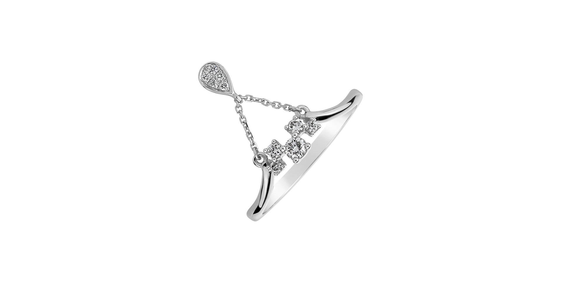 Prsteň s diamantmi Pure Opulence