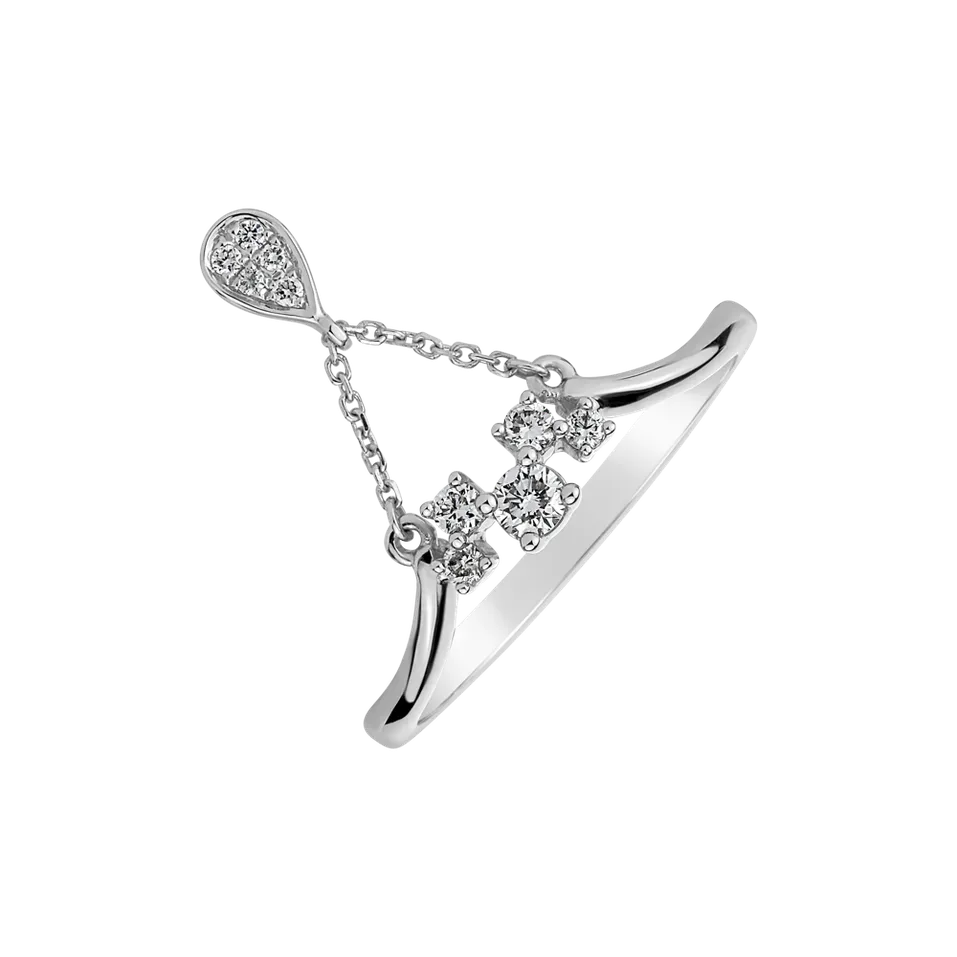Prsteň s diamantmi Pure Opulence