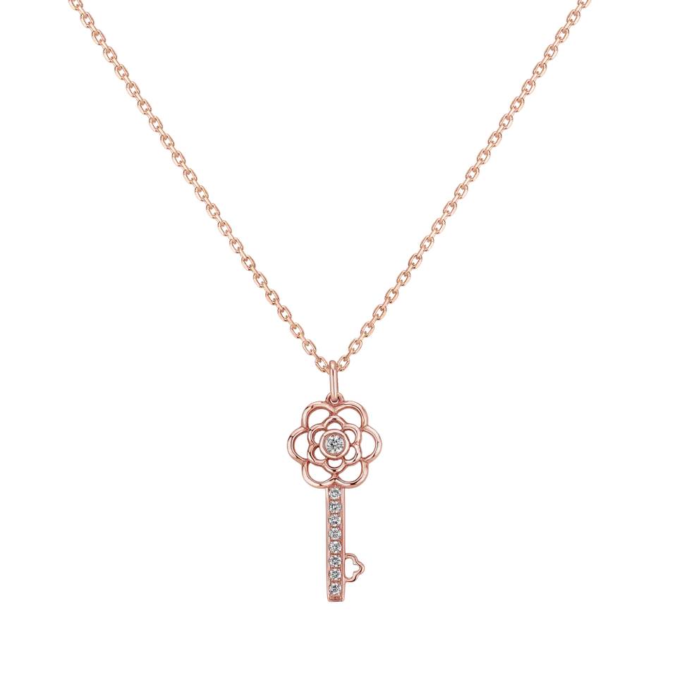 Přívěsok s diamantmi Garden Key