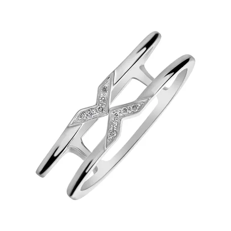 Prsteň s diamantmi Heaven Infinity