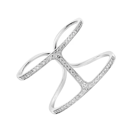 Prsteň s diamantmi Simply Luxury