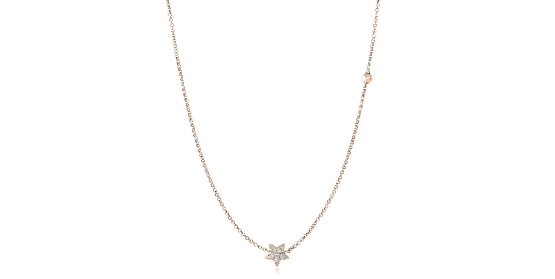 Náhrdelník s diamantmi Starshine Waterfall