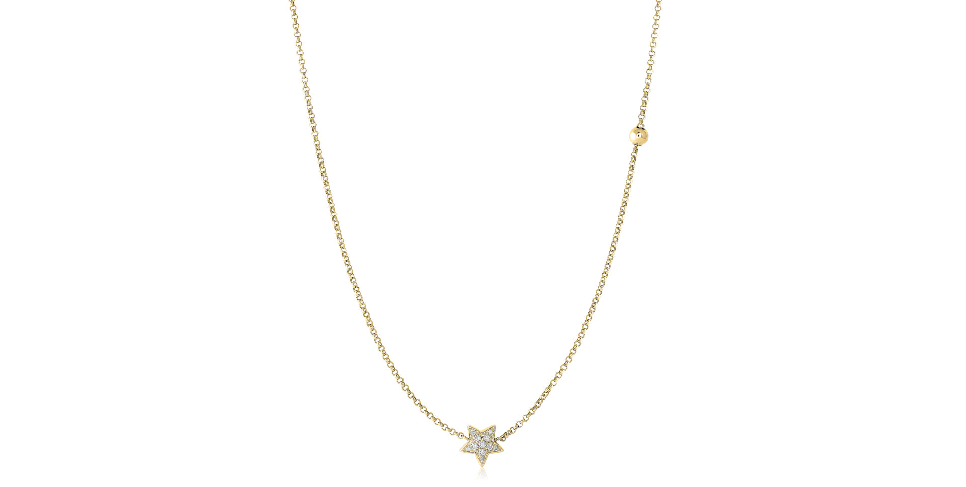 Náhrdelník s diamantmi Starshine Waterfall