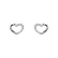 Náušnice s diamantmi Shiny Hearts2