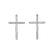 Náušnice s diamantmi Shimmering Cross2