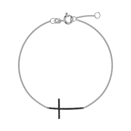 Náramok s diamantmi Shiny Cross