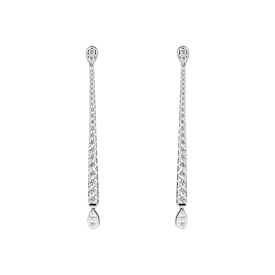 Náušnice s diamantmi Royal Meteor
