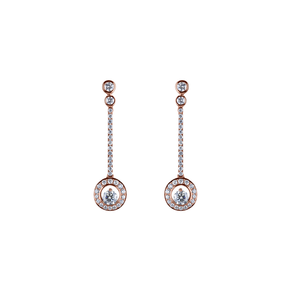 Náušnice s diamantmi Always Fantasy