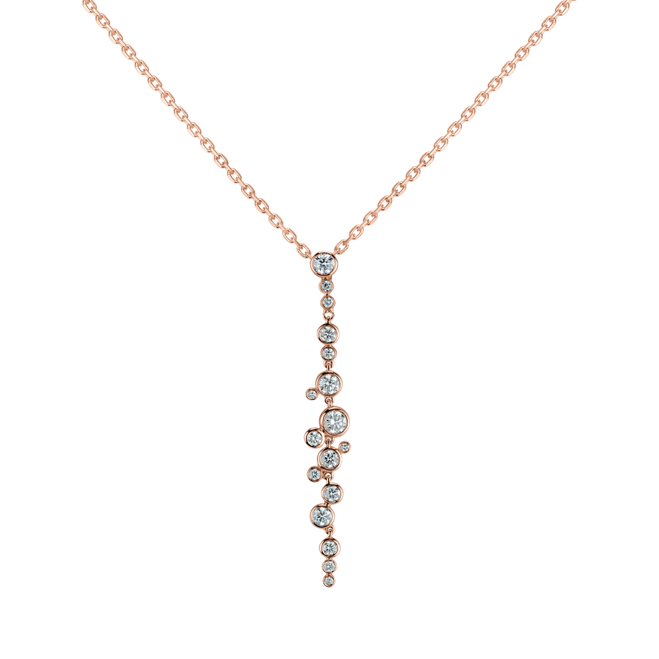 Přívěsok s diamantmi Heaven Waterfall