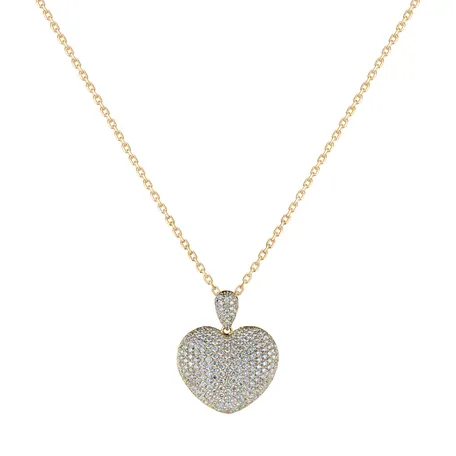 Přívěsok s diamantmi Precious Heart