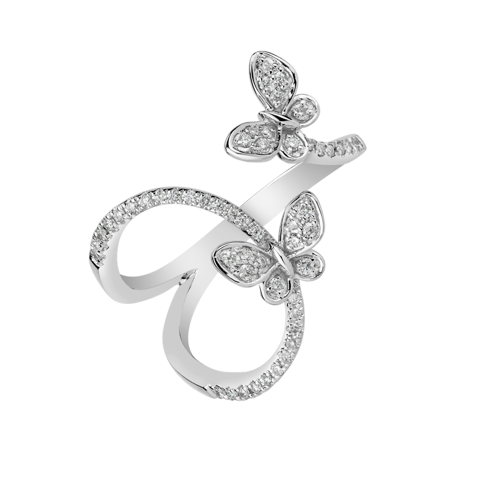 Prsteň s diamantmi Innocent Grace