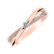 Prsteň s diamantmi Tender Twist2