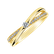 Prsteň s diamantmi Tender Twist2