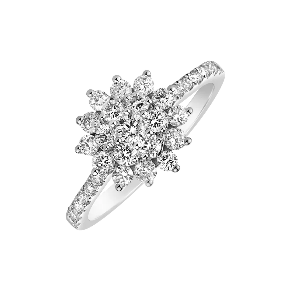 Prsteň s diamantmi Celestial Spark