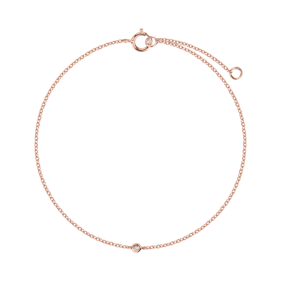 Náramok s diamantom Longstocking