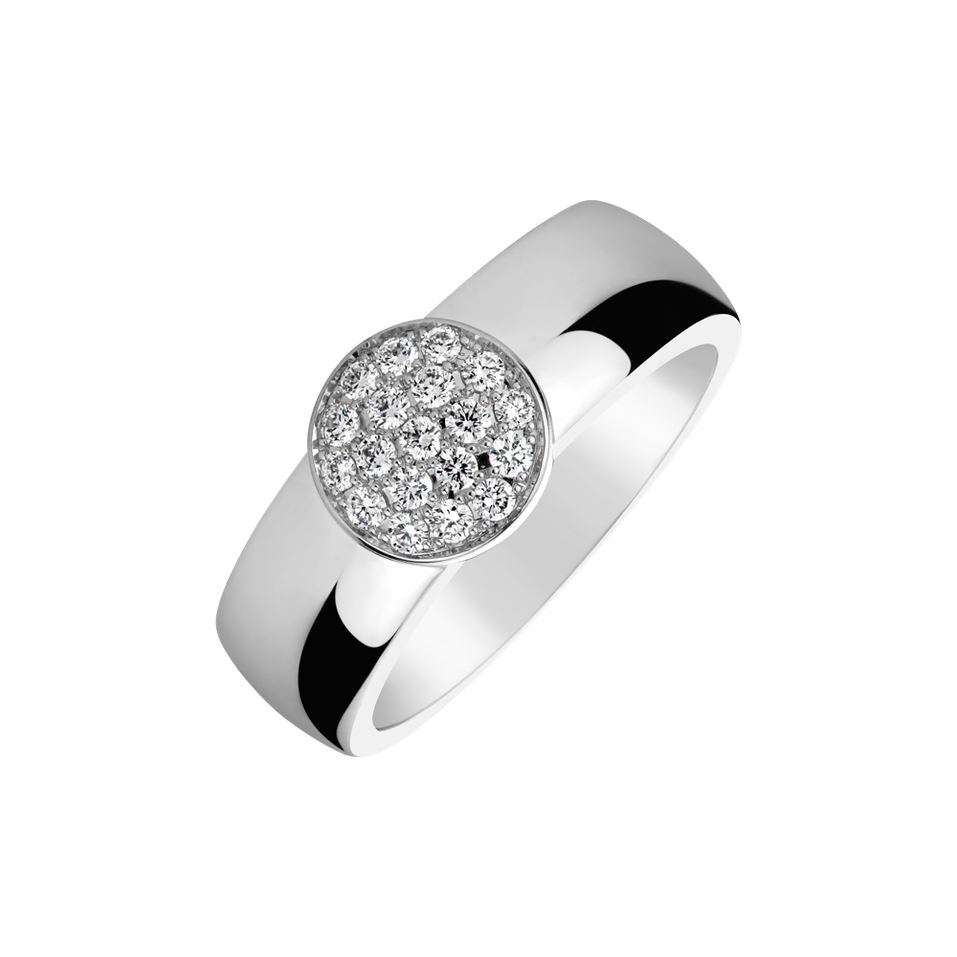 Prsteň s diamantmi Brilliant Hole