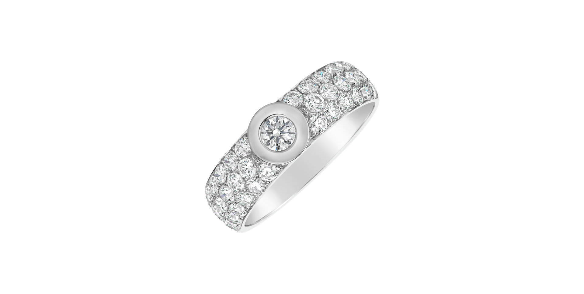 Prsteň s diamantmi Love Majesty