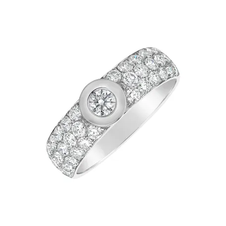 Prsteň s diamantmi Love Majesty