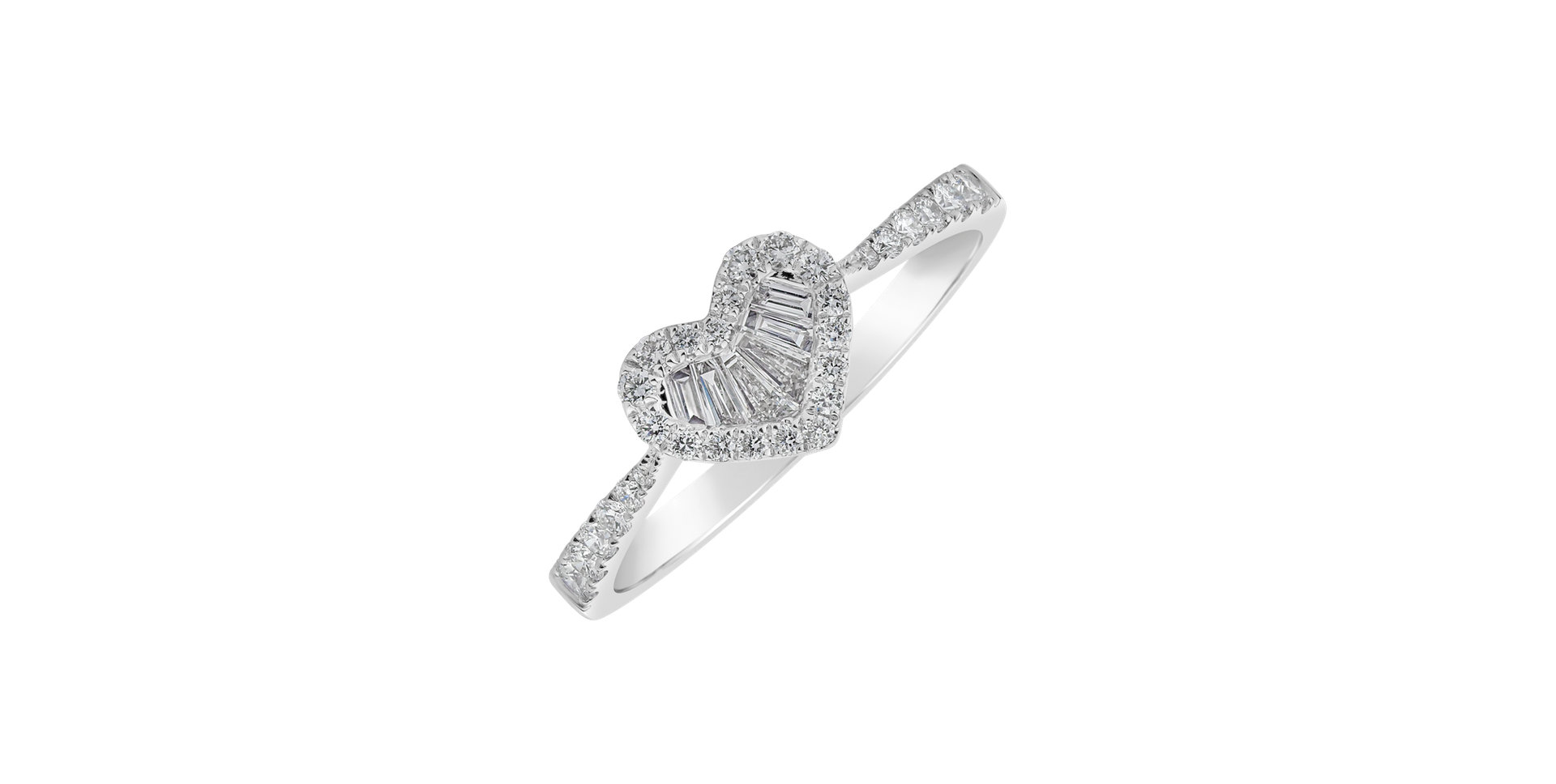 Prsteň s diamantmi Coeur de Glace