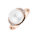 Prsteň s perlou a diamantmi Nuvole Bianche2