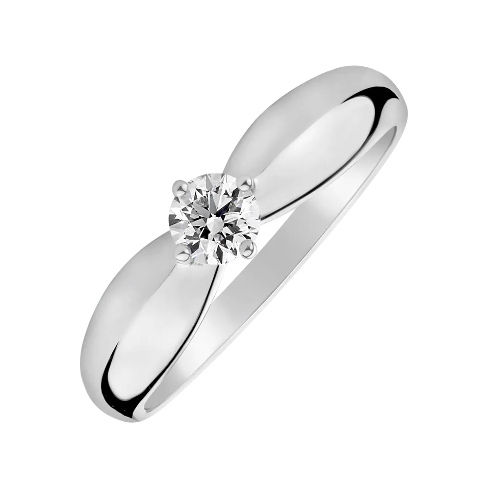 Prsteň s diamantom Bold Love