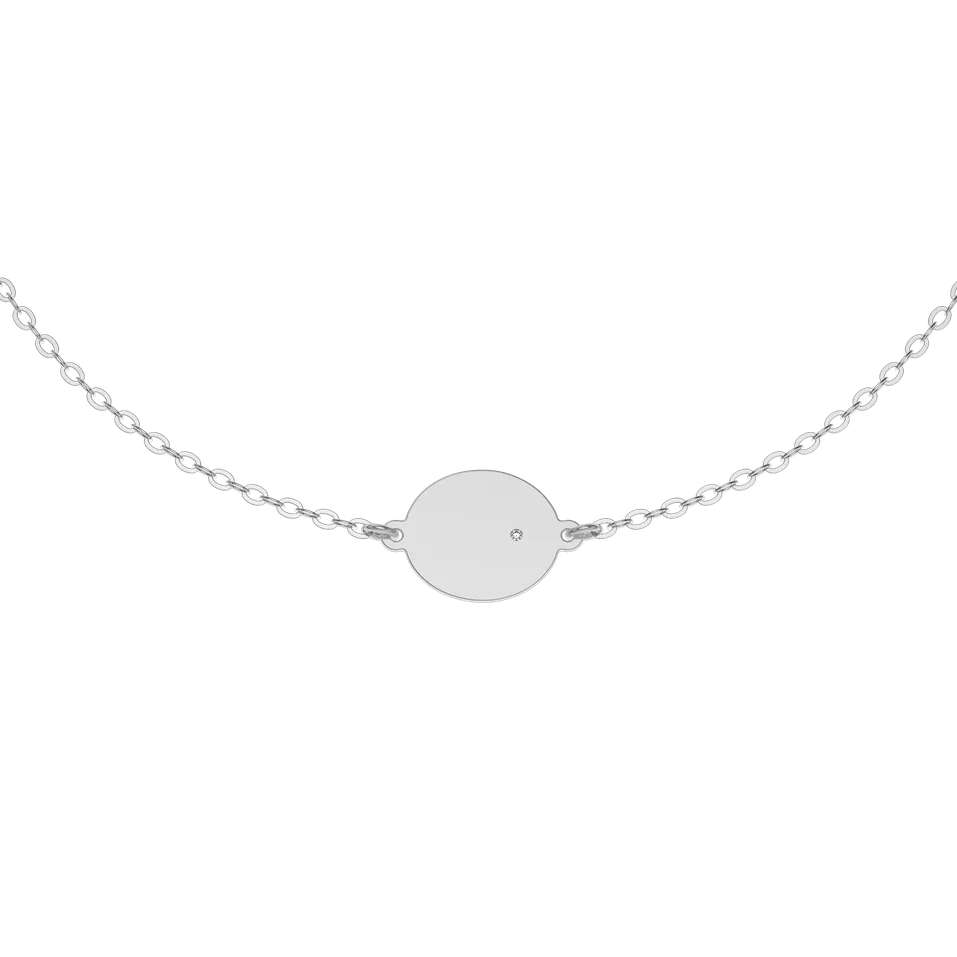 Náramok s diamantom Monogram Style