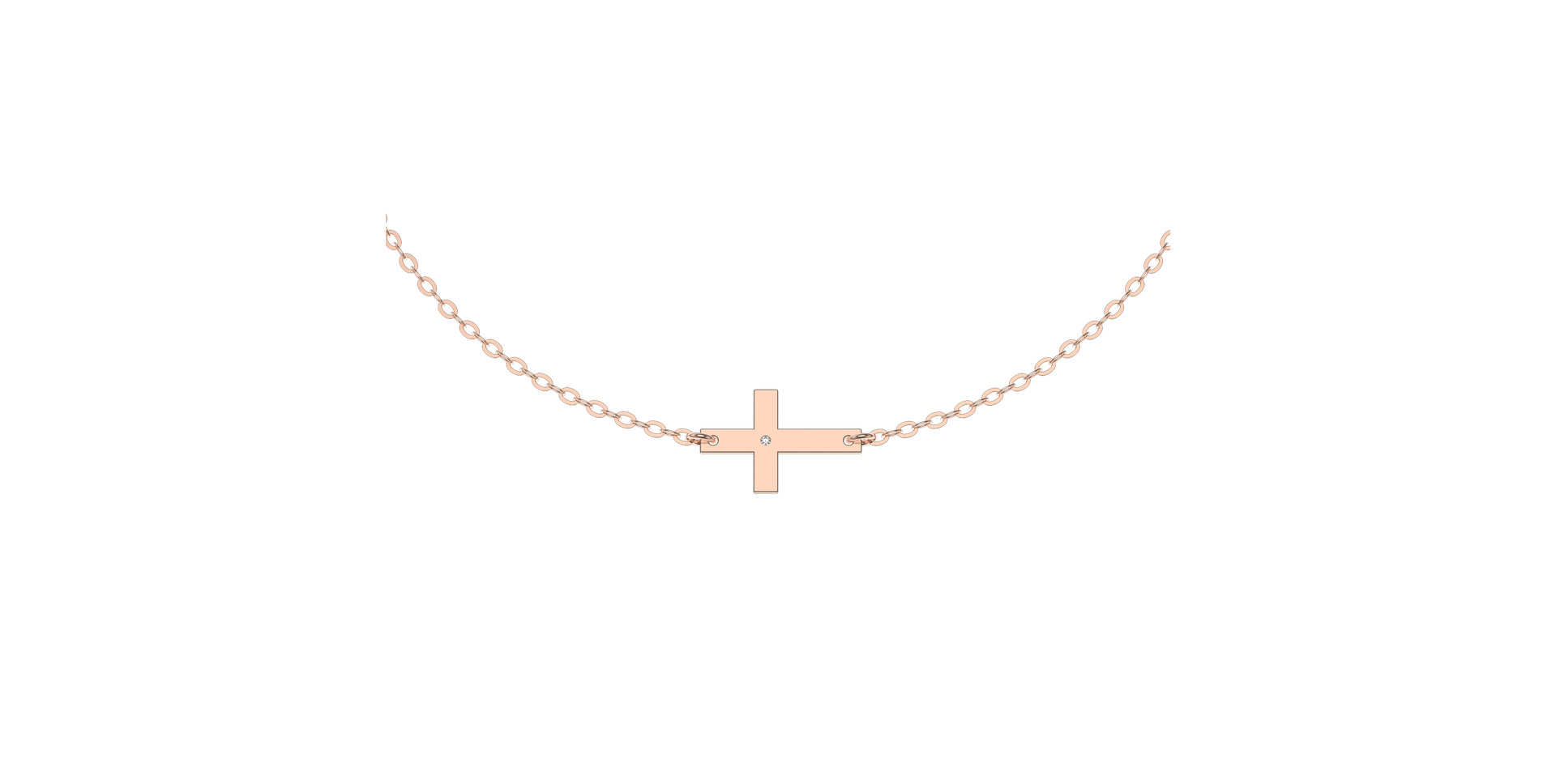 Náramok s diamantom Remembrance